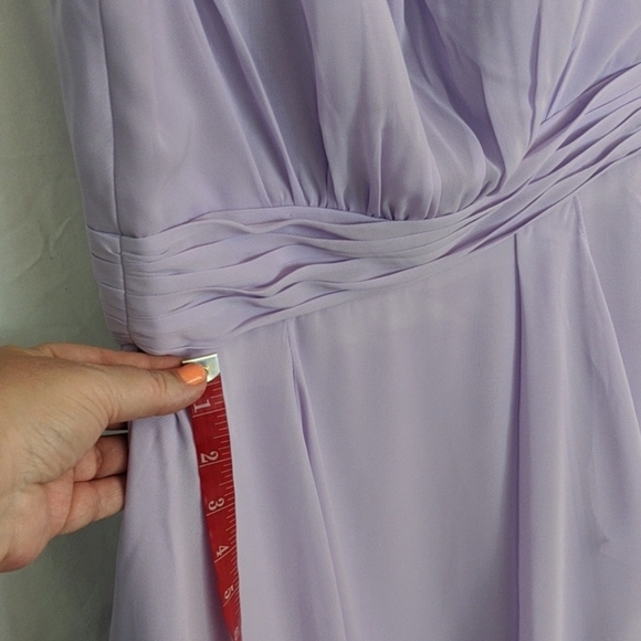 Bridesmaid full length sleeveless formal dress - Picture 8 of 8